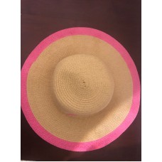 Mujer’s Pink And Brown Sun Hat  eb-19133339